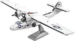Metal Earth kit modello aereo Consolidated PBY Catalina modellismo