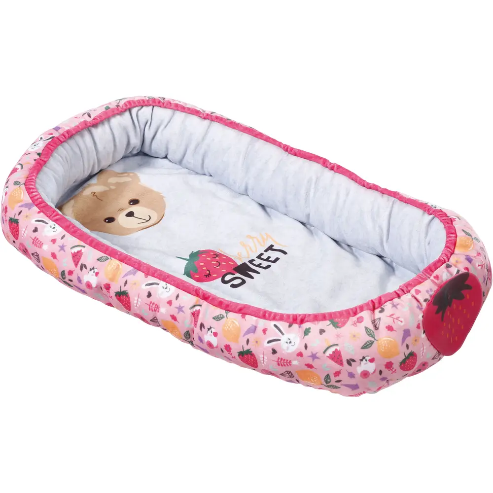 BABY born nido per bambole accessorio rosa 36-43 cm confortevole