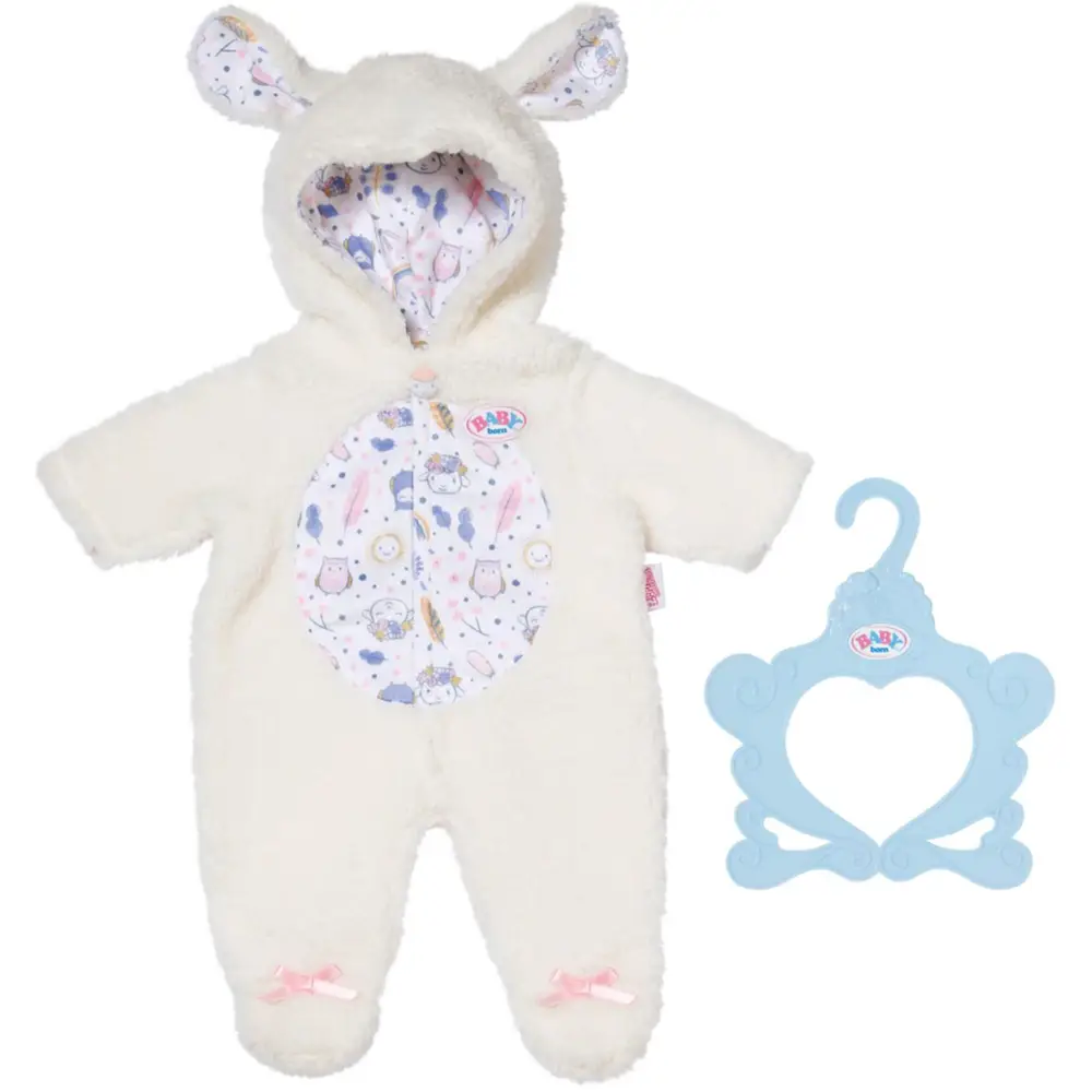 Sheep Onesie vestito bambola 43 cm pigiama animale carino