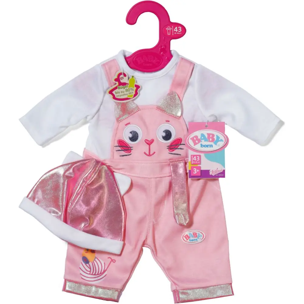 BABY born abbigliamento bambola tutina con cappello 43 cm - outfit bambola