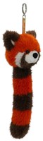 One Love ciondolo panda rosso Rusty arancione e marrone - accessorio gioiello-2