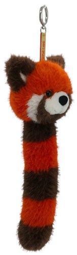 One Love ciondolo panda rosso Rusty arancione e marrone - accessorio gioiello-2