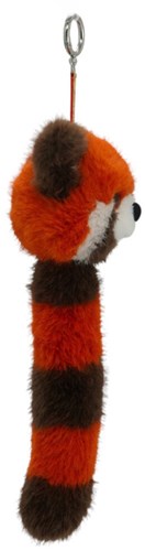 One Love ciondolo panda rosso Rusty arancione e marrone - accessorio gioiello-3