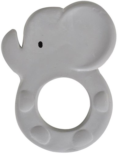 Tikiri massaggiagengive elefante gomma naturale giocattolo neonato-2