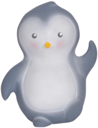 Tikiri giocattolo da bagno pinguino gomma naturale sicuro bebè