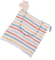 Tikiri Lama dou dou con testa in gomma naturale 37cm regalo neonato