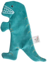 Tikiri giocattolo frusciante T-Rex - cotone biologico e gomma naturale
