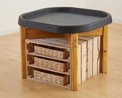 Cosy Mini Tuff Spot Tray supporto in legno - tavolo scoperta bimbo 50cm