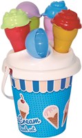 HOT Sports + Toys Set secchiello gelato giocattolo da sabbia multicolore