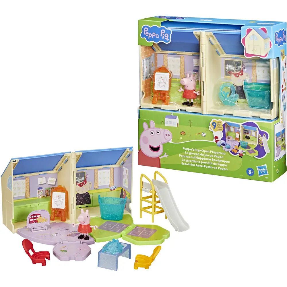 Hasbro Peppa Pig playset Pop-Open Aula scuola fantasia giocattolo