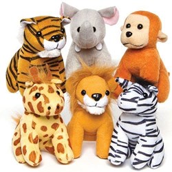 Peluche Safari e Giungla