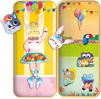 MIEREDU MierEdu - Scatola puzzle magnetica - Animali-2