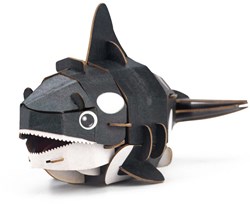 Mieredu puzzle 3D orca - giocattolo educativo balena cartone