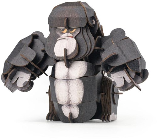 Mieredu puzzle 3D giocattolo gorilla cartone educativo