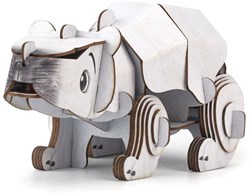 Mieredu puzzle 3D giocattolo orso polare con effetto sonoro per bambini