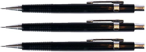 Quantore portamine nero 0,5mm - matita da disegno di precisione HB-3