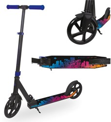 Schildkröt monopattino City Scooter Street Artist 2.0 blu 200mm