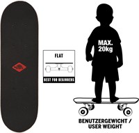 Schildkröt skateboard Mini-Skateboard 17 pollici per bambini e principianti-3