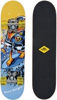 Schildkröt skateboard junior 24 pollici tavola in legno grip tape ruote PU