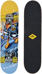 Schildkröt skateboard junior 24 pollici tavola in legno grip tape ruote PU