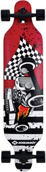 Schildkröt longboard freeride 41 pollici hot engine - skateboard stabile