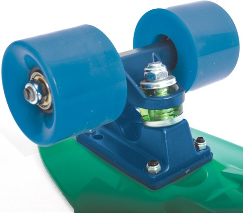 Schildkröt skateboard retrò Native Green - tavola robusta e di tendenza-2