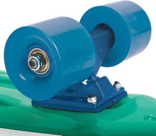 Schildkröt skateboard retrò Native Green - tavola robusta e di tendenza-3