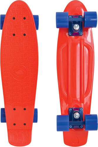 Schildkröt skateboard retro Native Red - tavola robusta per bambini e adulti