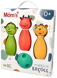 Mom's Care giocattoli sensoriali bowling morbido pastello per bambini piccoli