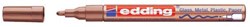 Edding marcatore laccato rame lucido permanente per decorazione e vetro