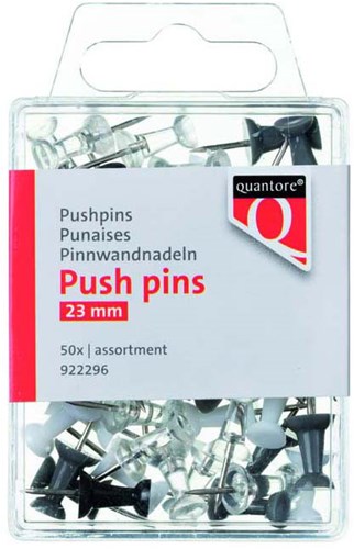 Quantore puntine push pins 50 pezzi accessori ufficio bacheca