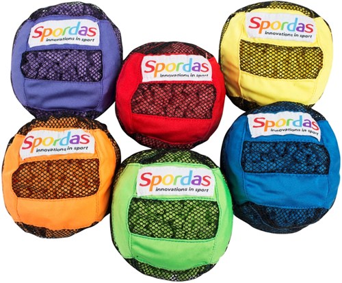 Spordas set di palline sensoriali - 6 pezzi - palline da gioco tattili