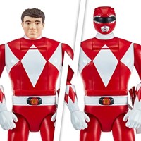 Power Rangers action figure Auto-Morphin Red Ranger con accessori-3