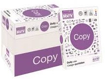 5x500 fogli di carta per fotocopie Rey copy 80gr.A4