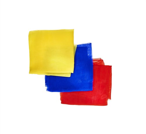 Eureka set foulard da giocoliere - giocattolo giocoleria 3 pezzi nylon