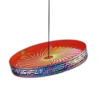 Eureka frisbee da giocoleria giocattolo Spin & Fly - rosso - gioco di abilità
