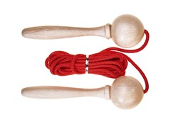 Acrobat - Skipping rope - (3 m) adjustable - Red