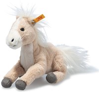Steiff cavallo di peluche Gola - peluche 18 cm beige - giocattolo sicuro