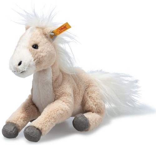 Steiff cavallo di peluche Gola - peluche 18 cm beige - giocattolo sicuro