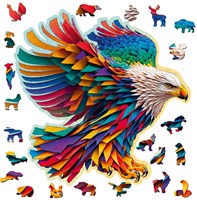 Wooden.City puzzle in legno Bright Eagle - fantasia - 250 pezzi