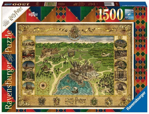 Ravensburger Harry Potter - Hogwarts Map (1500)