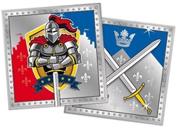 Folat tovaglioli cavaliere 33x33cm - 20 pezzi - decorazione tavola festa