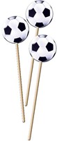 Folat decorazioni stecchini calcio 8 pezzi per festa di compleanno