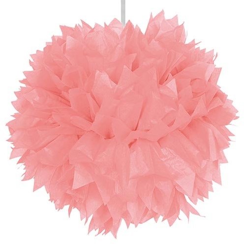 Folat - Pompom Rosa decorazione 30 cm carta festa