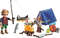 Playmobil set campeggio valigetta grande trasporto - 9323-2