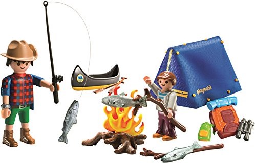 Playmobil set campeggio valigetta grande trasporto - 9323-2
