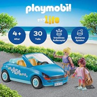 Playmobil auto roadtrip set di costruzione - avventura cabrio giocattolo-2