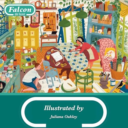 Jumbo puzzle 1000 pezzi Falcon laboratorio upcycling creativo-3