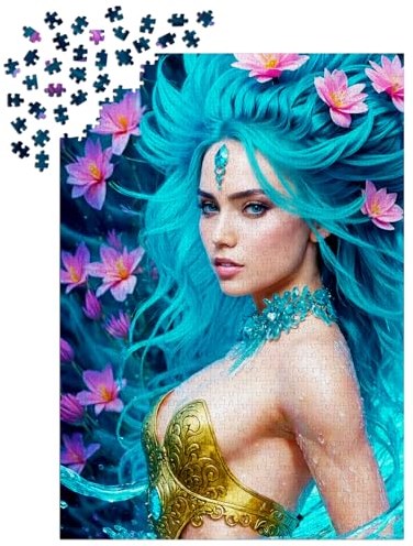 Enjoy Puzzle puzzle elemento acqua 1000 pezzi colorato-3
