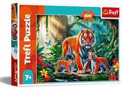 Trefl puzzle - Abitudini della tigre - FSC Mix 70% - 200 pezzi - Bambini